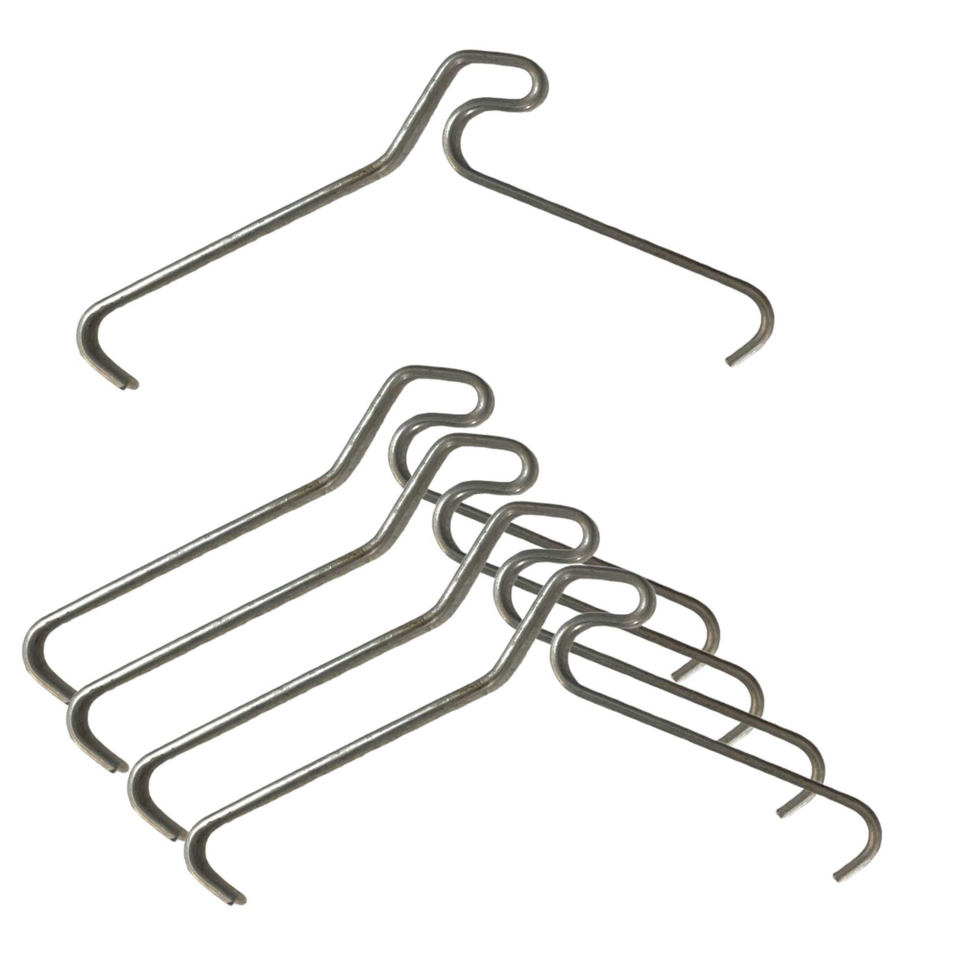 5x Pack Brick Hooks - Wall Crab Clips Hangers - Pictures Plants Outdoor Decor