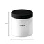 5x Plastic Cosmetic Jar + Lids - 100g 250g Empty White Container