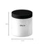 5x Plastic Cosmetic Jar + Lids - 100g 250g Empty White Container