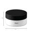 5x Plastic Cosmetic Jar + Lids - 100g 250g Empty White Container