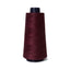 5x Wine Red Sewing Overlocker Thread - 2000m Hemline Polyester Overlocking Spool
