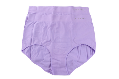 6 Pairs X Bonds Womens Seamless Full Brief Underwear Violet