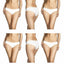 6 x Bonds Womens Everyday Lace Bikini Underwear - White / Black
