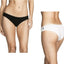 6 x Bonds Womens Everyday Lace Bikini Underwear - White / Black