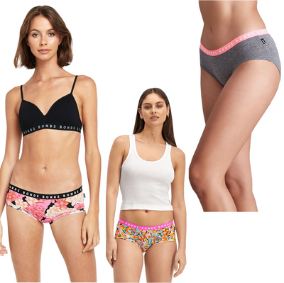 6 x Bonds Womens Hipster Boyleg Briefs Ladies Underwear