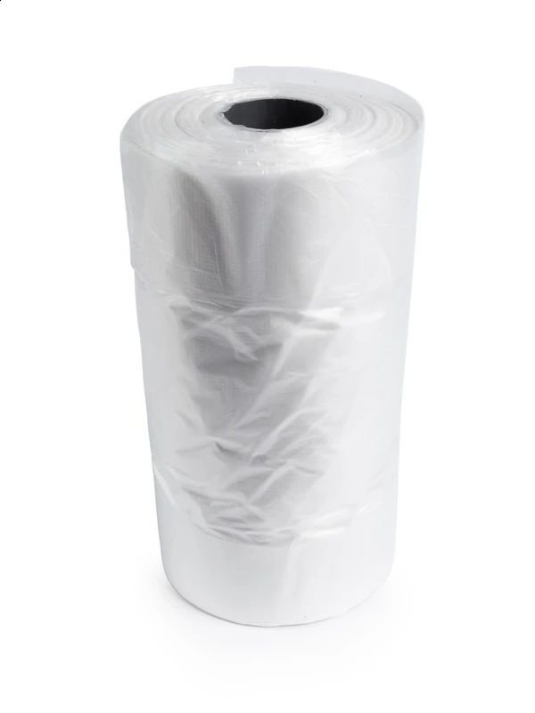 6 x Clear Produce Roll Bags Heavy Duty Freezer Plastic Supermarket Bag