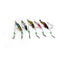 6 x Plastic Fishing Lures Soft Tackle Prawn Shrimp Flathead Bream Cod Bass Glow