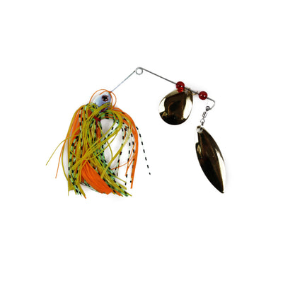 6 x Premium Double Blade Spinnerbaits Spinner Bait Bass Trout Fishing Lures 16G