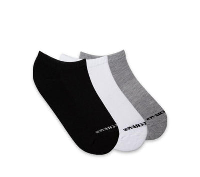 6 x Skechers Unisex Mens Womens Low Cut Sports Socks - Black/White/Grey