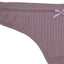 6 x Womens Sexy Ribbed G Strings - Thong Sexy Cotton Assorted G String Undies