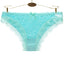 6 x Womens Solid Transparent Lace Briefs Bikini Undies Sexy Underwear With Bow