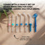 600ml Dental Water Flossing Teeth Flosser - Electric Oral Tooth Irrigator Cleaner