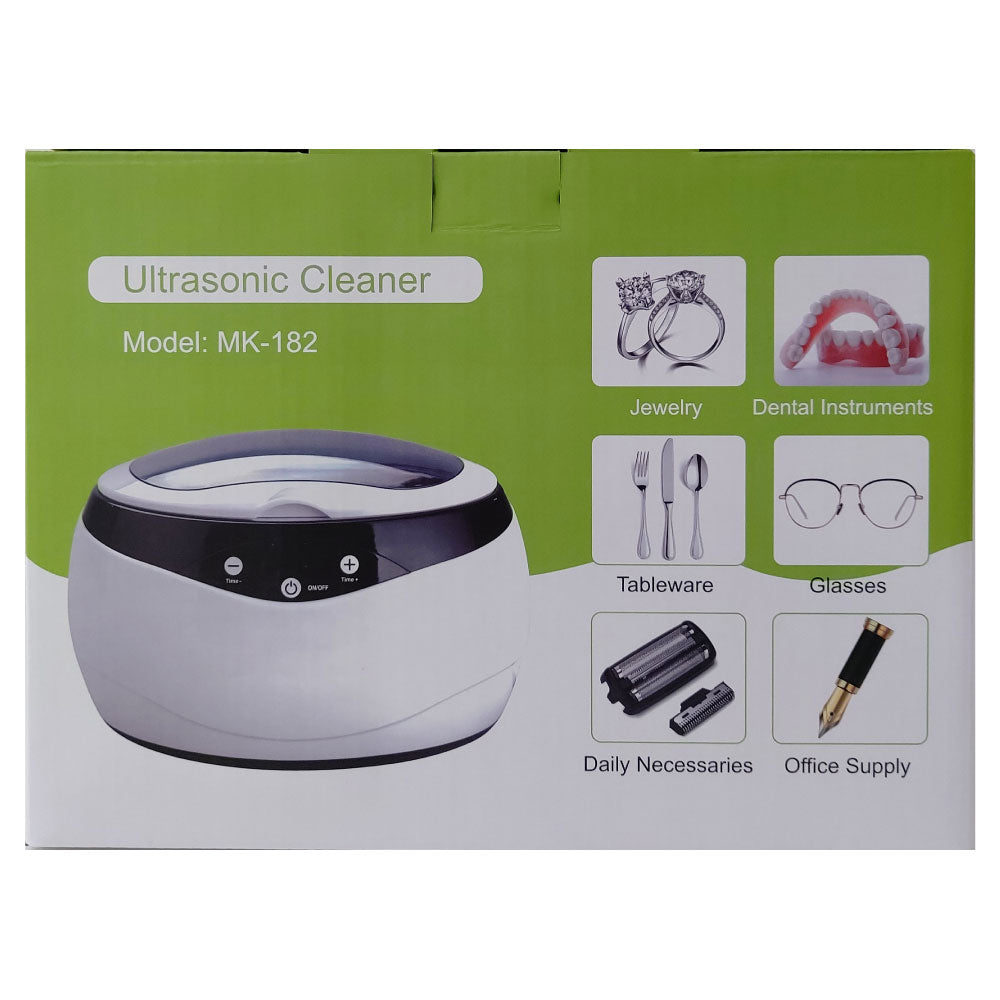 650ml Digital Ultrasonic Cleaner Ultra Sonic Bath Heated Parts Jewelry Cleaning