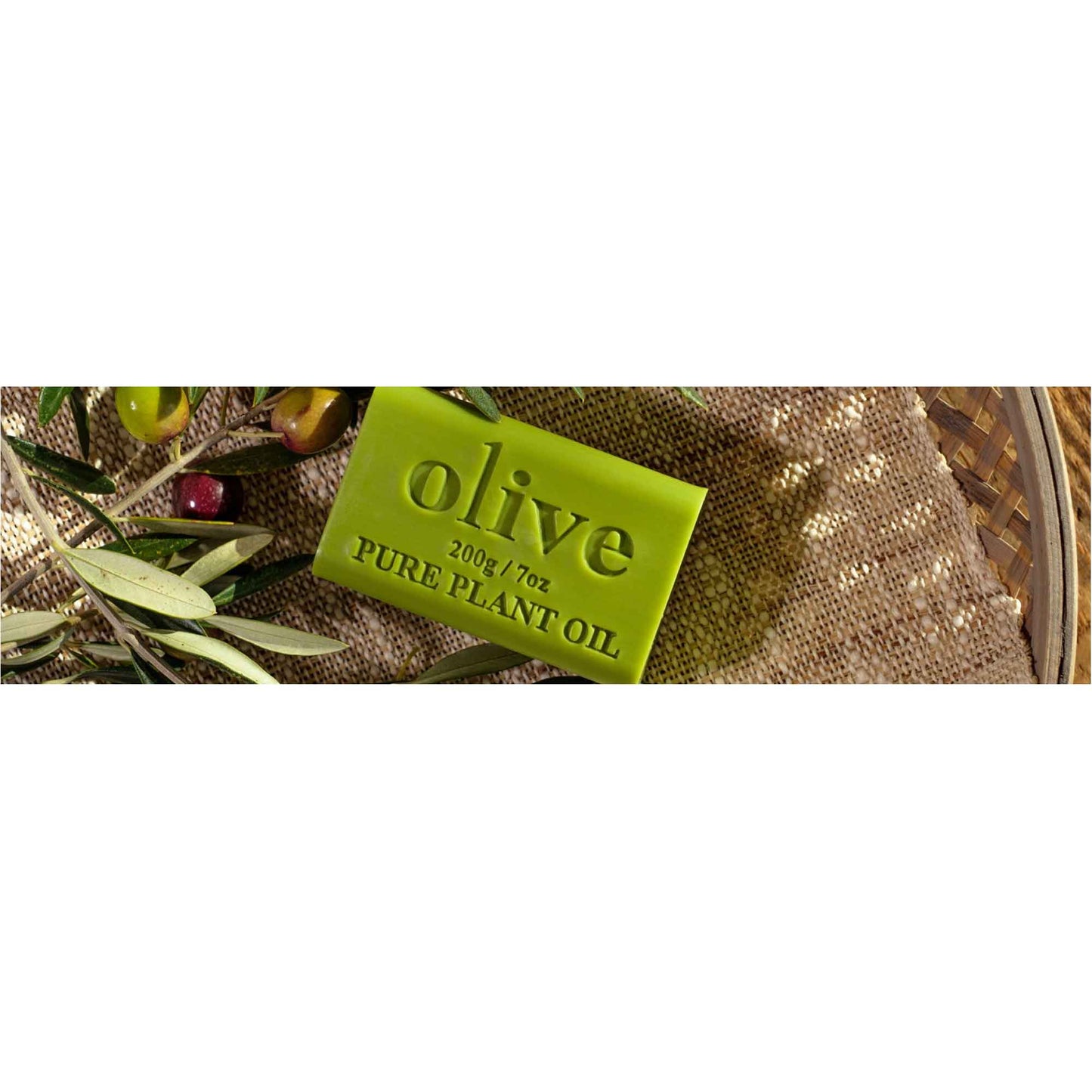 65x 200g Plant Oil Soap Olive Scent Pure Natural Vegetable Base Bar Australian