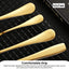 16 Piece Gold Cutlery Set - Stainless Steel Flatware Knife Fork Spoon Gift Box