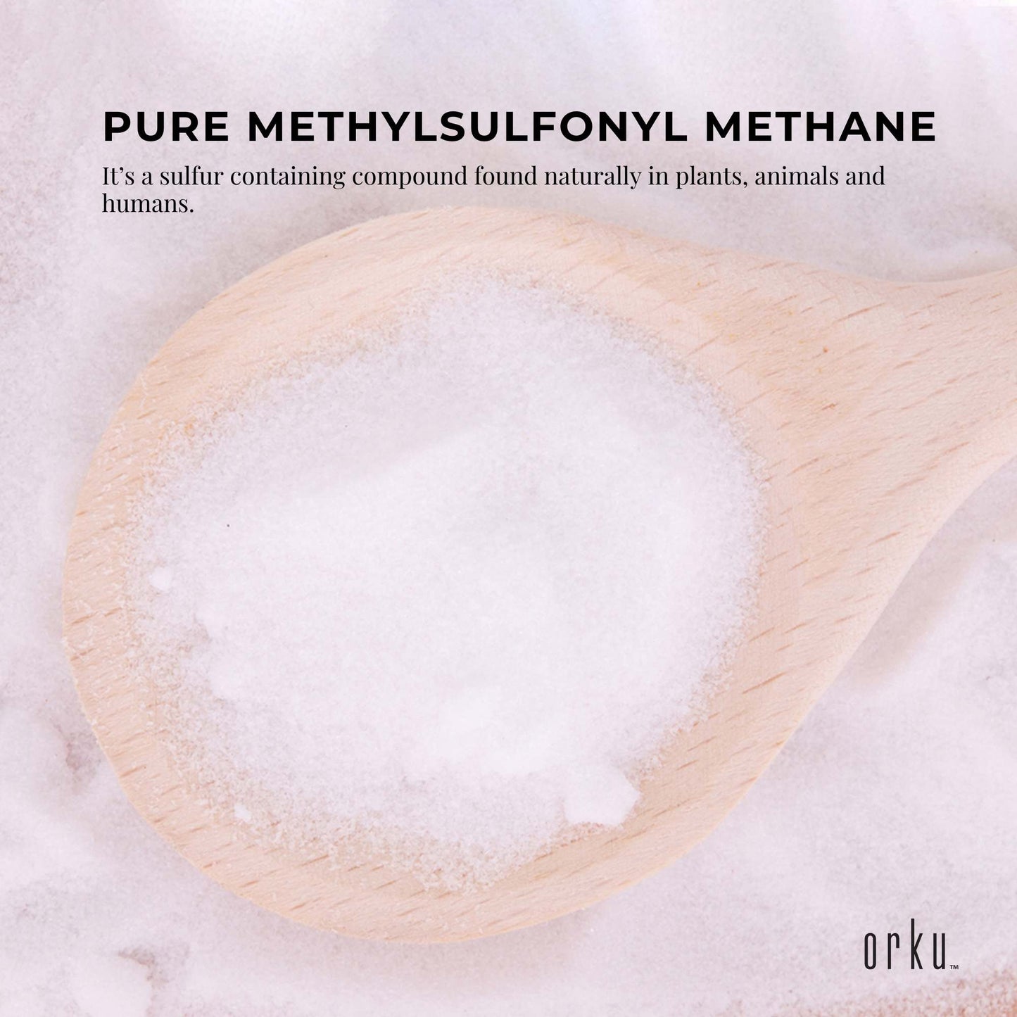 MSM Powder or Crystals Bucket - 99% Pure Methylsulfonylmethane Dimethyl Sulfone