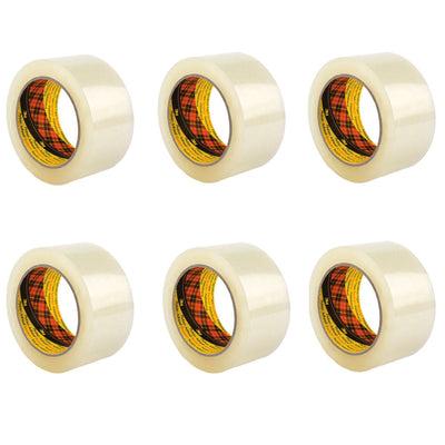 6x 3M Scotch Clear Packaging 370 Tape 48mmx75m Strong Packing Moving Adhesive