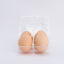75 X Clear Duck Egg Cartons For 4 Large Eggs