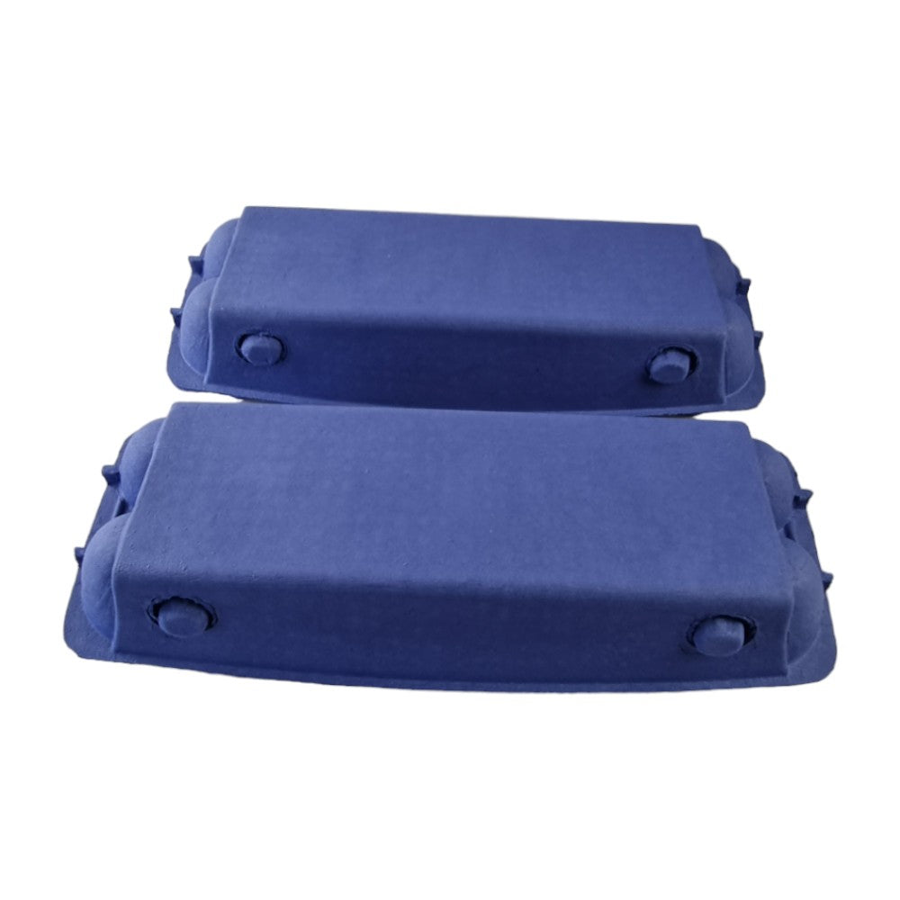 75 X Dark Blue Full Dozen Carton 12-Egg Recyclable Egg Cartons
