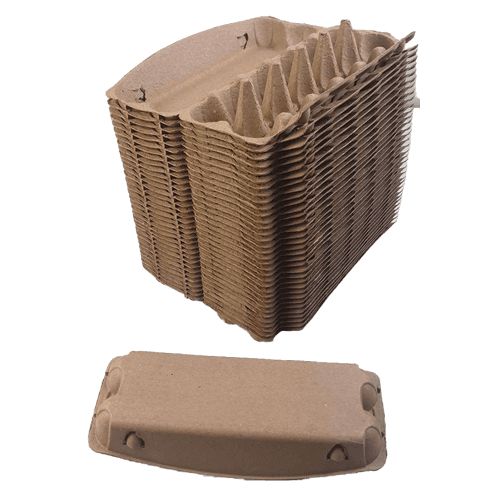 75 X Egg Cartons Brown/Kraft