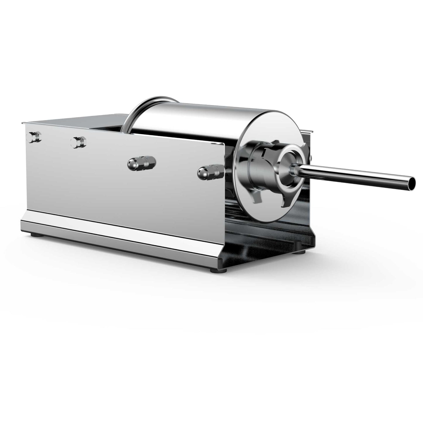 7L Manual Horizontal Sausage Filler - Stainless Stuffer Meat Press Machine