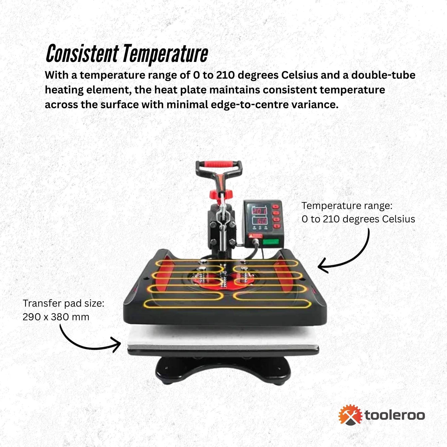 8 in 1 Combo Heat Press - DIY Hobby Craft Logo Transfer HVT Sublimation Printing