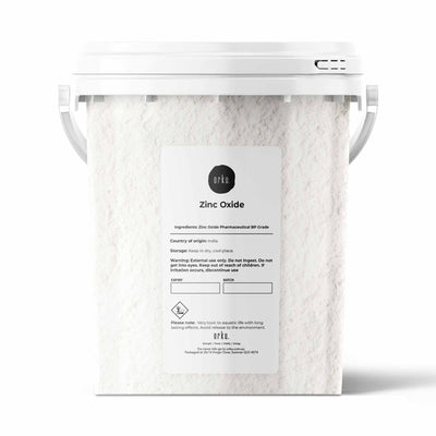 800g Zinc Oxide Powder BP Pharmaceutical Grade 99.9% Purity Resealable Bucket
