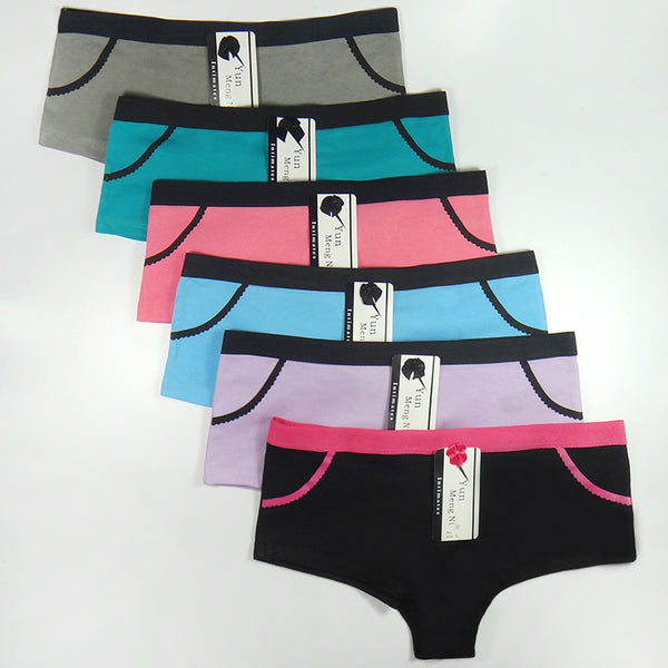 30 X Womens Sheer Spandex / Cotton Briefs - Assorted Underwear Undies 86985