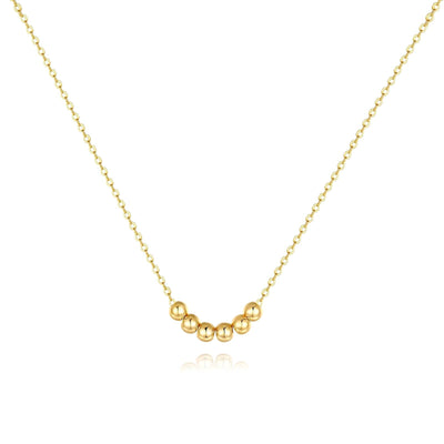 Floating with me gold necklace – Tarnish Proof Jewellery