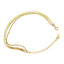 Double banded anklet - Gold Plated Tarnish Free Jewellery