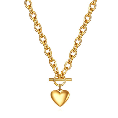 Large Heart Necklace – Tarnish Proof Jewellery