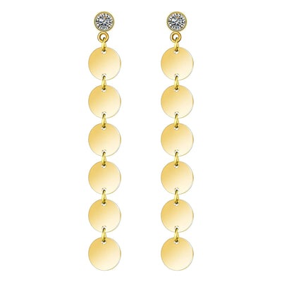 Bubble away earring - Gold Plated Tarnish Free Jewellery