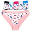 30 X Womens Sheer Spandex / Cotton Briefs - Assorted Colours Undies 89531