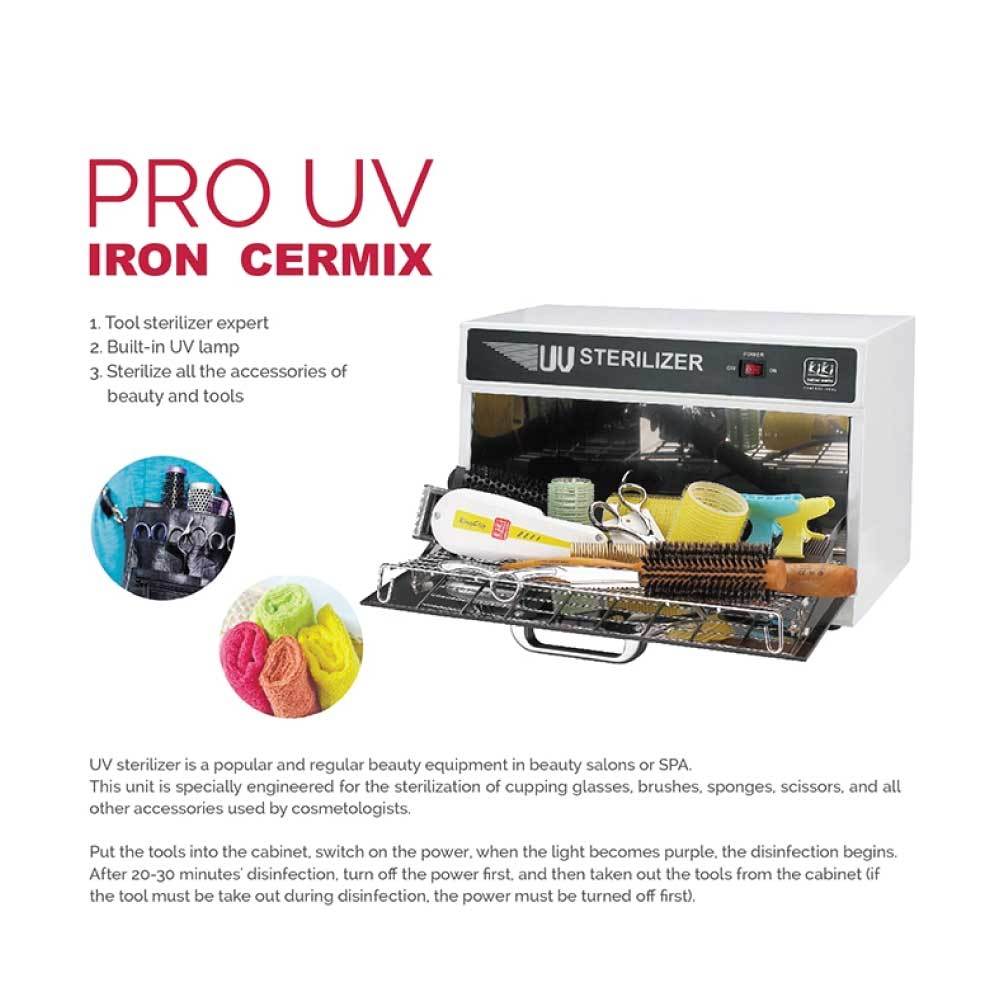 8L UV Steriliser Box Beauty Equipment Sanitising Salon Nail Tools Sterilizer