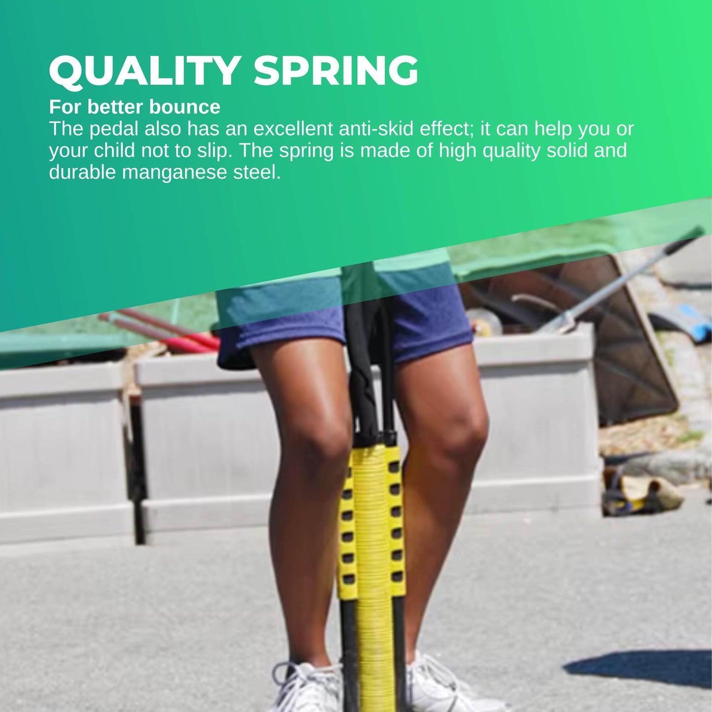Pogo Stick - Jumping Jackhammer Hopper Toy For Kids and Teenagers