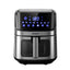 Devanti Air Fryer 6.5L LCD Fryers Oven Airfryer Healthy Cooker Oil Free Kitchen