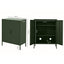 ArtissIn Buffet Sideboard Locker Metal Storage Cabinet - SWEETHEART Green