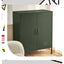 ArtissIn Buffet Sideboard Locker Metal Storage Cabinet - SWEETHEART Green