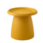 ArtissIn Coffee Table Mushroom Nordic Round Small Side Table 50CM Yellow