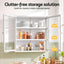Artiss Buffet Cabinet Sideboard X2 Wall Mounted Clear Display Storage 60cm White
