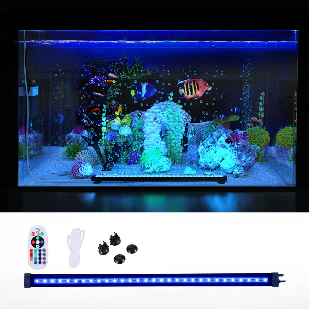 i.Pet Aquarium Light Submersible 52CM Air Bubble LED Light