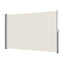 Instahut Side Awning Sun Shade Outdoor Blinds Retractable Screen 2X3M Cream