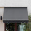 Set of 2 Instahut Fixed Pivot Arm Window Awning Patio Outdoor Blinds 2.8X2.1M