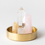 Abundance Crystal Trio - Citrine, Rose Quartz + Clear Quartz