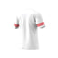 Adidas Men Entrada 14 White/Red Football/Soccer Athletic Jersey
