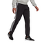 Adidas Mens Aeroready Essentials Tapered Cuff Woven 3-Stripes Black Pants
