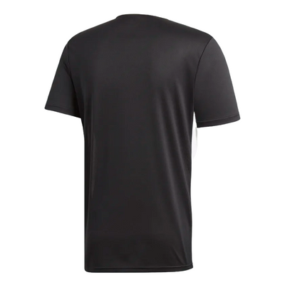 Adidas Mens Entrada 18 Black/White Football/Soccer Athletic Jersey