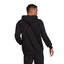 Adidas Mens Essentials Feel Comfy Black French Terry Logo Hoodie