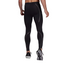Adidas Mens Men Tight Saturday Black Running Activewear Pants