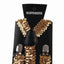 Adjustable 100cm Honeycomb Mens & Womens Sequin Suspenders
